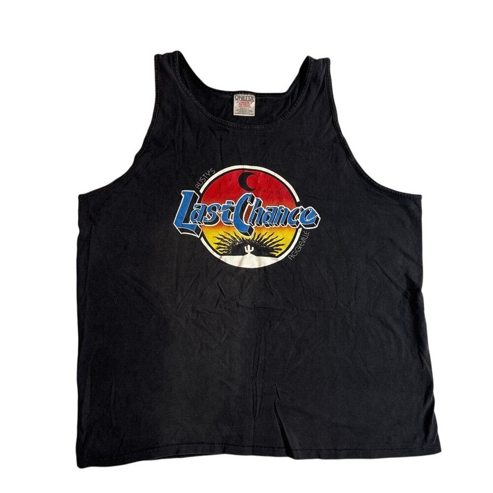 Tank Vintage Rusty’s Last Chance Aggieville Kansas State XL